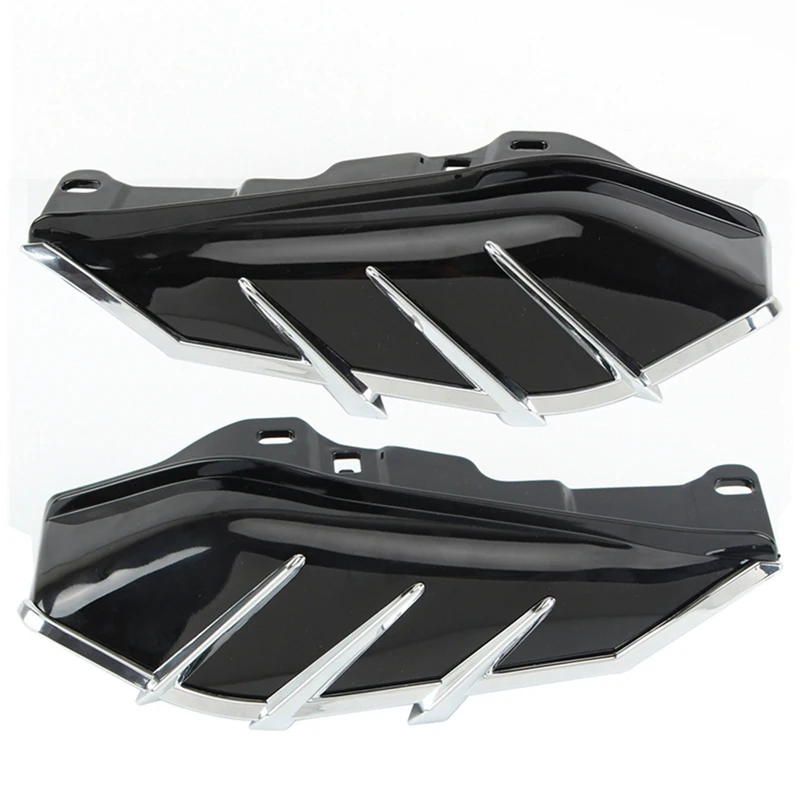 

Motorcycle Heat Shield Mid-Frame Air Deflector Trim For Touring Electra Glide Street Road Glide CVO 2009-2016