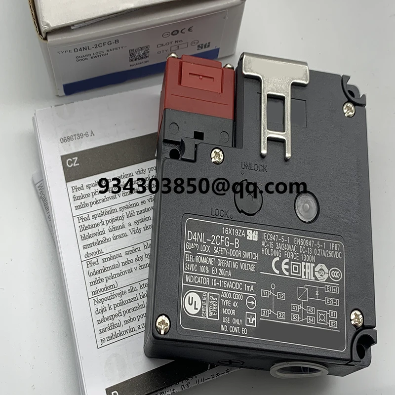 Совершенно новый дверной выключатель безопасности D4NL-2DFA-B4S D4NL-4DFA-B D4NL-4DFA-BS D4NL-4DFA-B4
