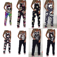 new jumpsuits large size overalls with various prints