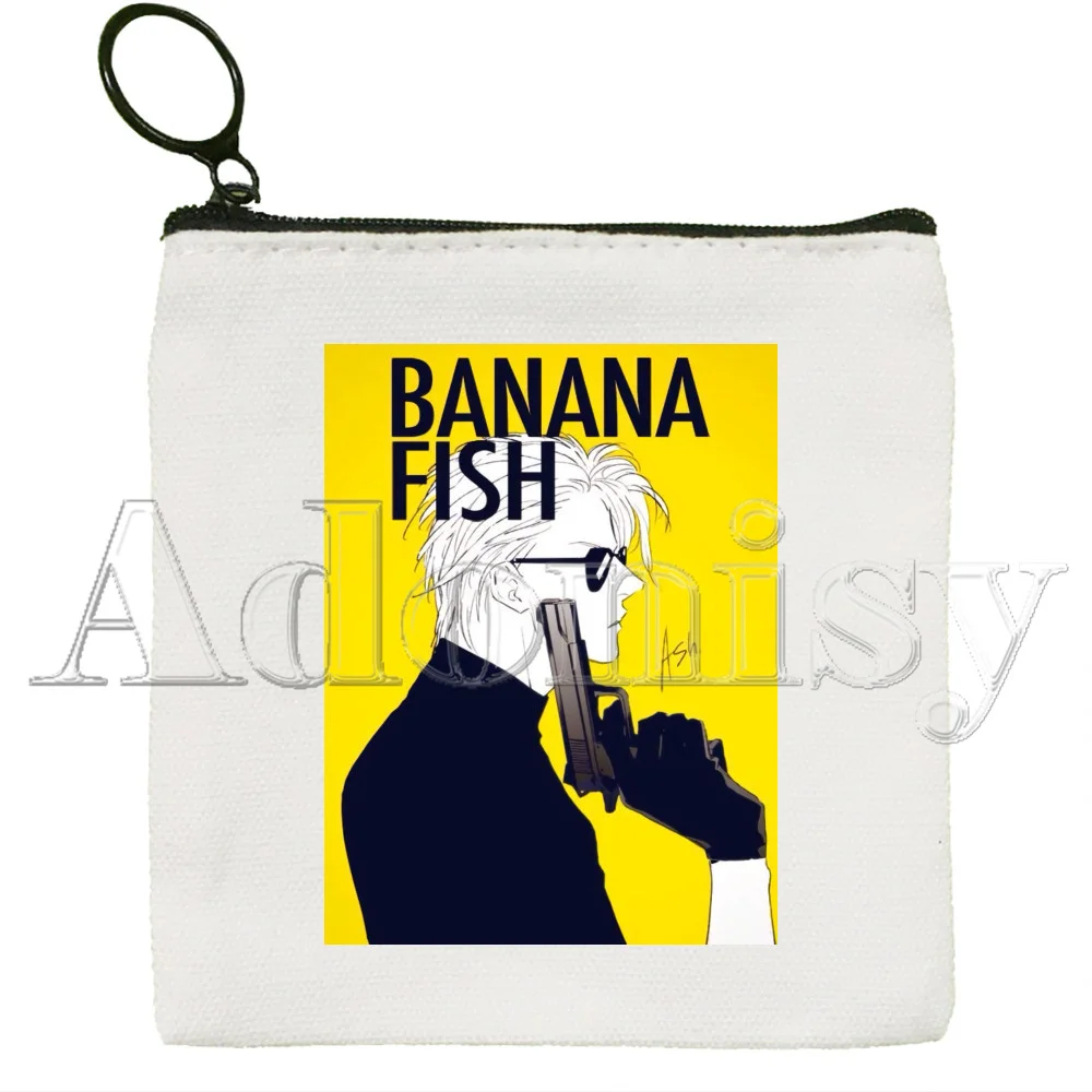 Banana Fish New Women Mini Coin Purses Original Card Holder Small Wallets Change Money Bag
