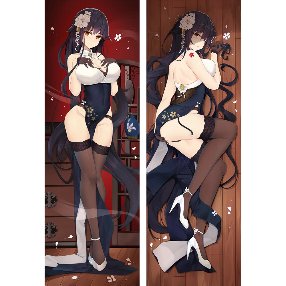 

Anime Azur Lane IJN Azuma Kamado Tanjirou ILLUSTRIOUS Dakimakura Covers Grozny Hugging Body Pillow Cover Case