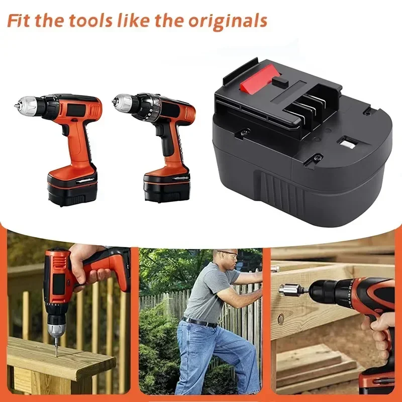 【Обновление до 6800 мАч】 Аккумулятор 12 В 6800 Ач для батареи Black & Decker HPB12 FSB12 FS120B FS120BX A12 A1712 (art.: 3920ca3a175da) - 3920ca3a175da