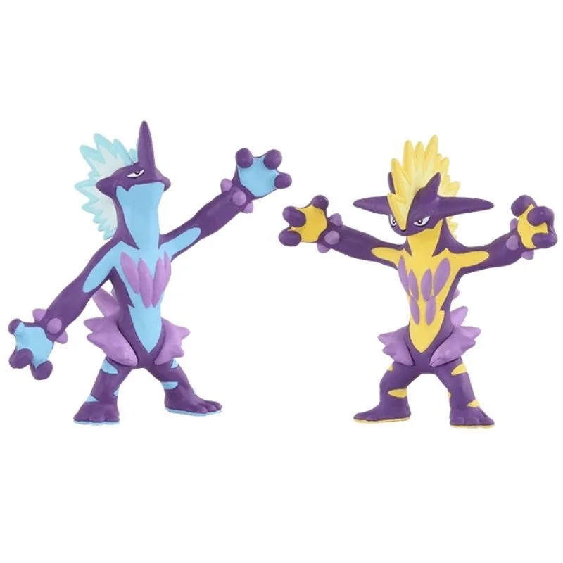 Фото Оригинальная коллекционная фигурка TOMY Pokémon Toxtricity к 30-летию, лимитированная серия, идеальная модель для аниме-коллекции, в оригинальной коробке, подарок №1