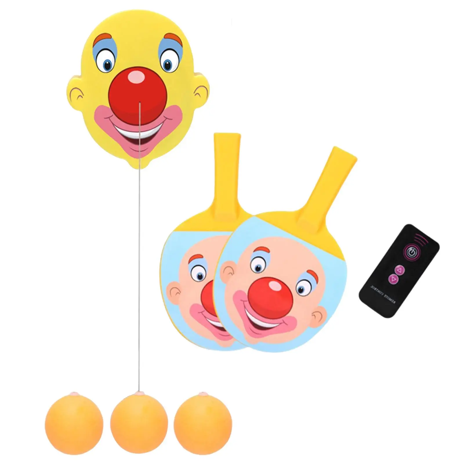 

Портативный комплект для самостоятельной тренировки настольного тенниса с регулируемой высотой