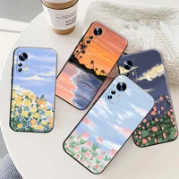3d emboss case for xiaomi redmi note 10 pro note 9 pro note 8 pro 9a 9t 9cnote 7 oil painting funda silicone cover back coque