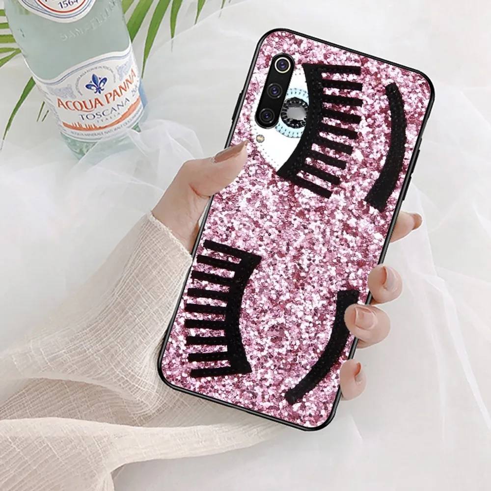 Hot Ferragnies Eyes Chiara Phone Case For Xiaomi Mi 5X 8 9 10 11 12 lite pro 10T PocoX3pro PocoM3 Note