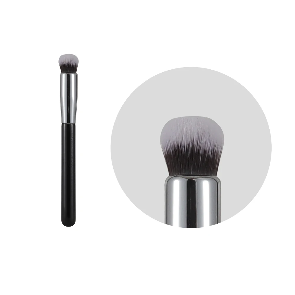 

Concealer Brush Foundation Brush Eye Mini Flat Top Kabuki Nose Contour Brush Liquid Blending Mineral Powder Makeup Tools