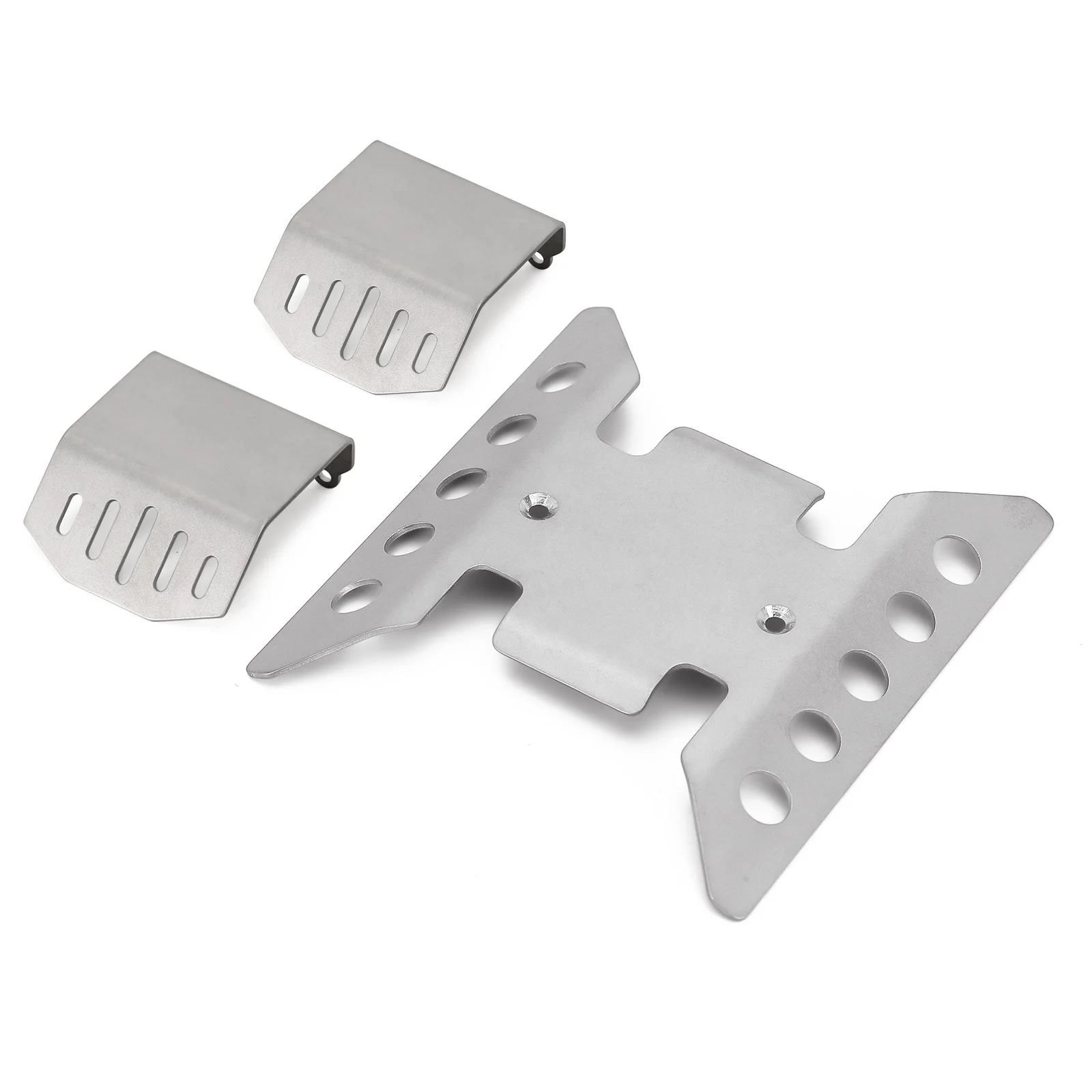 3 шт. нержавеющая сталь ось протектор шасси бронированная пластина для 1/6 RC