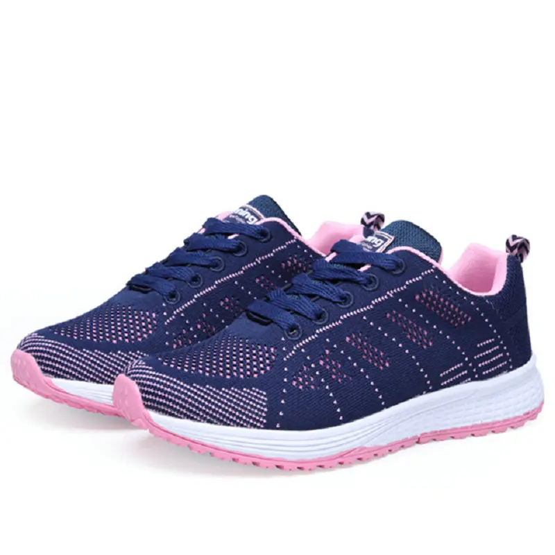 Basket Tenis Women's Sneakers Casual Running Shoes Flats Air Mesh Breathable Trainers Ladies Shoes Female Sneakers Women Shoes