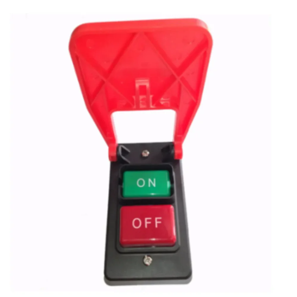 1 шт. 220 В однофазный 380 В трехфазные 20А настольные пилы электромагнитный кнопочный переключатель для настольной пилы деревообрабатывающий станок HY56