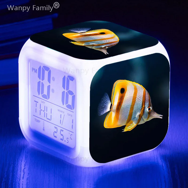 Kids Toys Night Light Bedside Desktop Kids Sleep Wake Up Clock