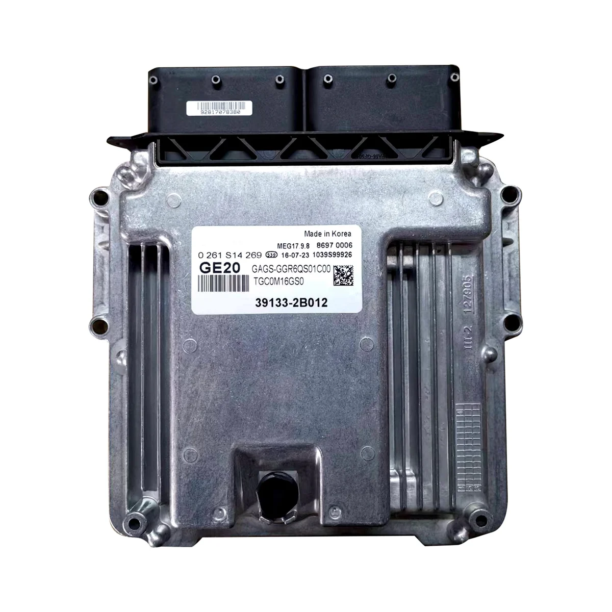 

39133-2B012 New ECU Car Engine Computer Board Electronic Control Unit for Hyundai GE20 0261S14269 MEG17.9.8 391332B012