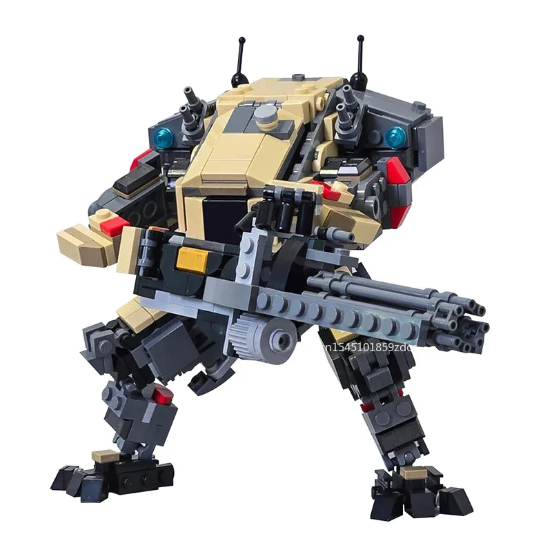 MOC Legion Scorch Titans Mecha Робот Космический корабль Модель истребителя Строительные