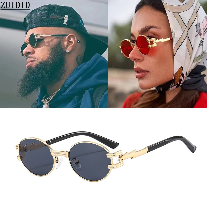 

Steampunk Sunglasses For Men Round Sunglasses Women Trendy Vintage Fashion Sun Glasses Gafas De Sol Hombre Lunette Soleil Femme