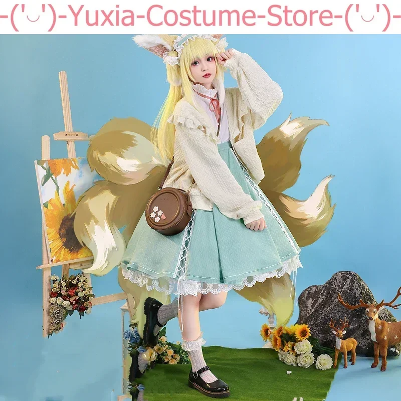 Весенний костюм из аниме Рыцари сузуран Великолепное платье для косплея