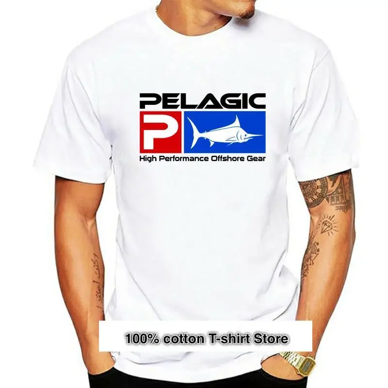 

Teeharajuku-Camiseta Pelagic con Logo, ropa de Street, Menwhite, talla M, 2Xl