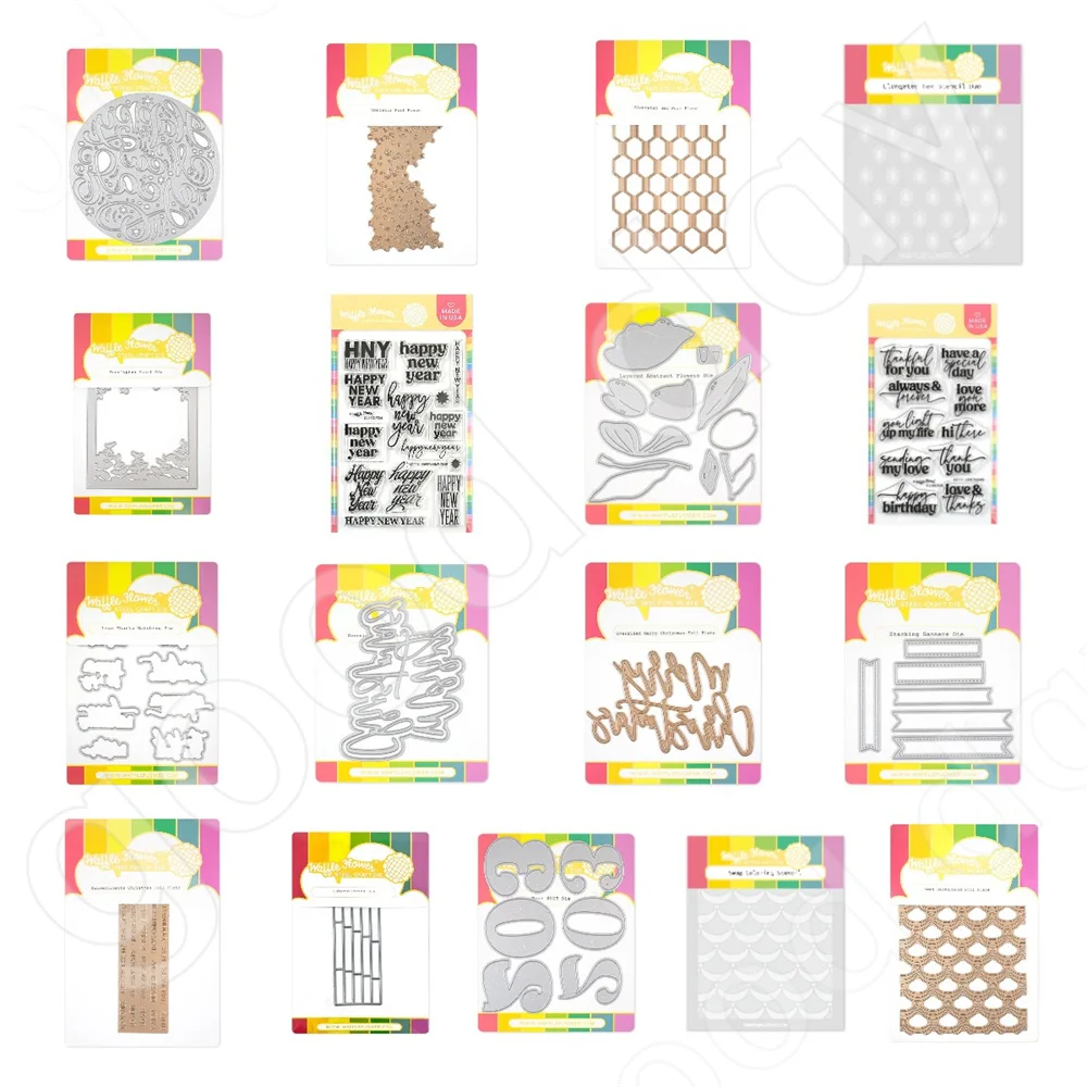 

Flowers Rectangle Cutting Dies Stamps Stencil Hot Foil Scrapbook Diary Decoration Embossing Template Diy Greeting Card Handmade