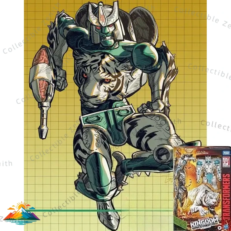 Фото В НАЛИЧИИ: Трансформируемые игрушки Hasbro War For Cybertron: WFC-K35 Tigatron, фигурка-робот, коллекционные игрушки, подарки, товары для хобби №1
