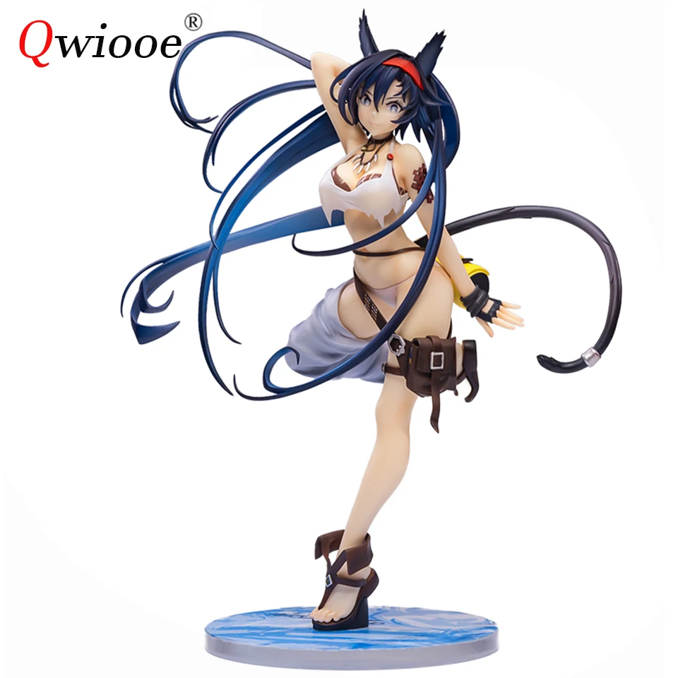 

Qwiooe Original 25cm Arknights Swimsuit PVC Action Figure Model Collection Doll Toys Gifts