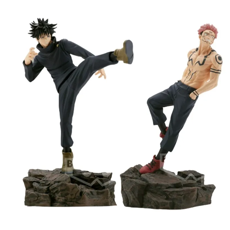 

20cm 2023 New Japanese original anime figure Jujutsu Kaisen Ryomen Sukuna/ Fushiguro Megumi action figure