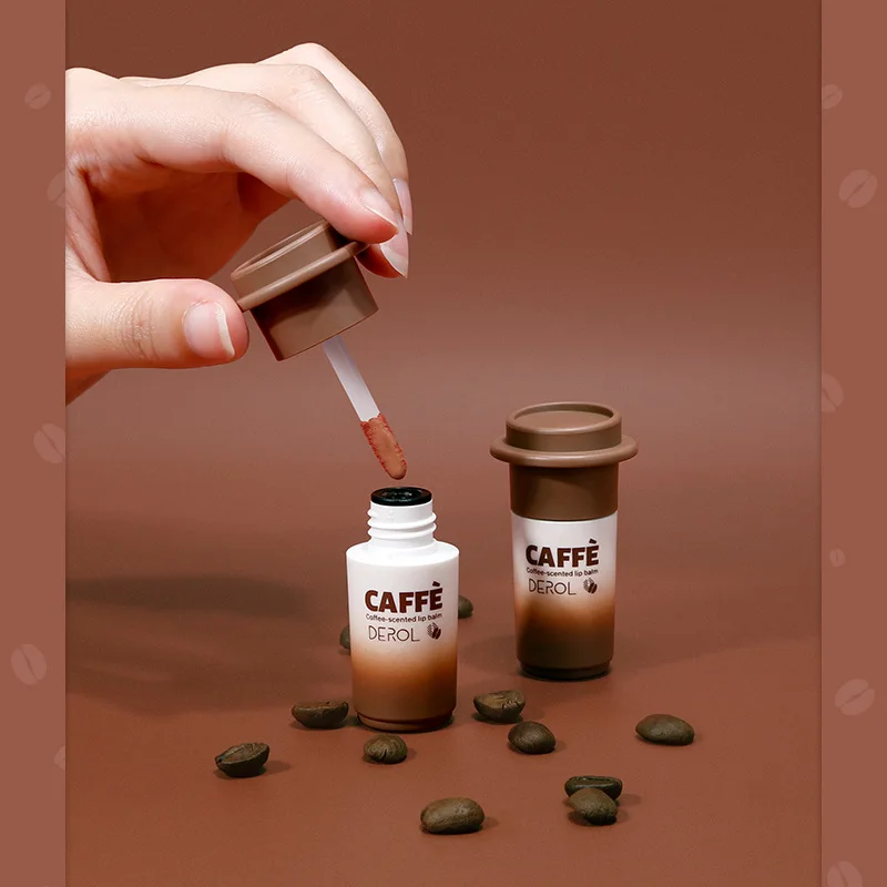 

Бальзам для губ 5 мл кофе ароматизатор масла эспрессо Милая помада блеск под макияж средство для ухода