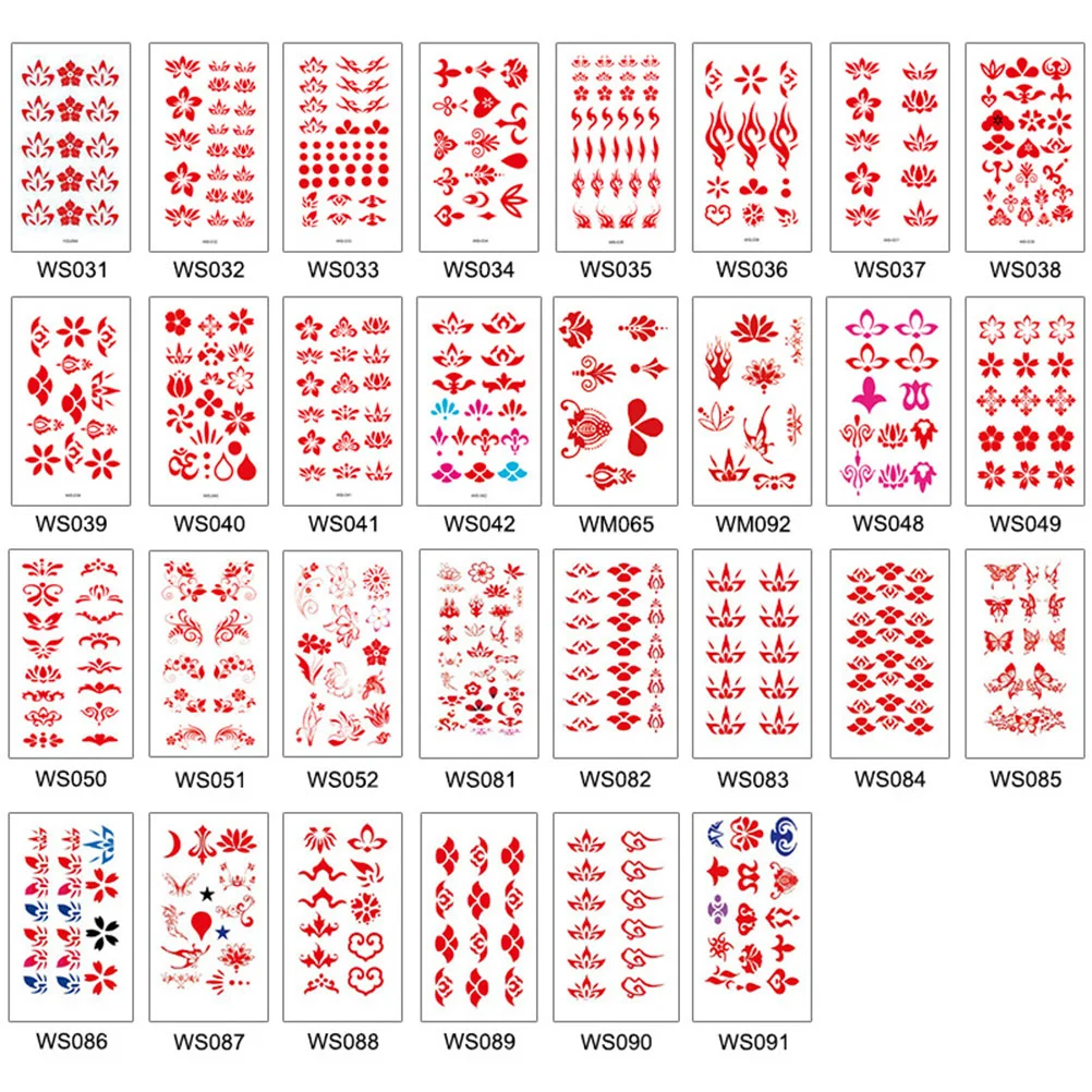 

30 Sheets Stickers for Temporary Forehead