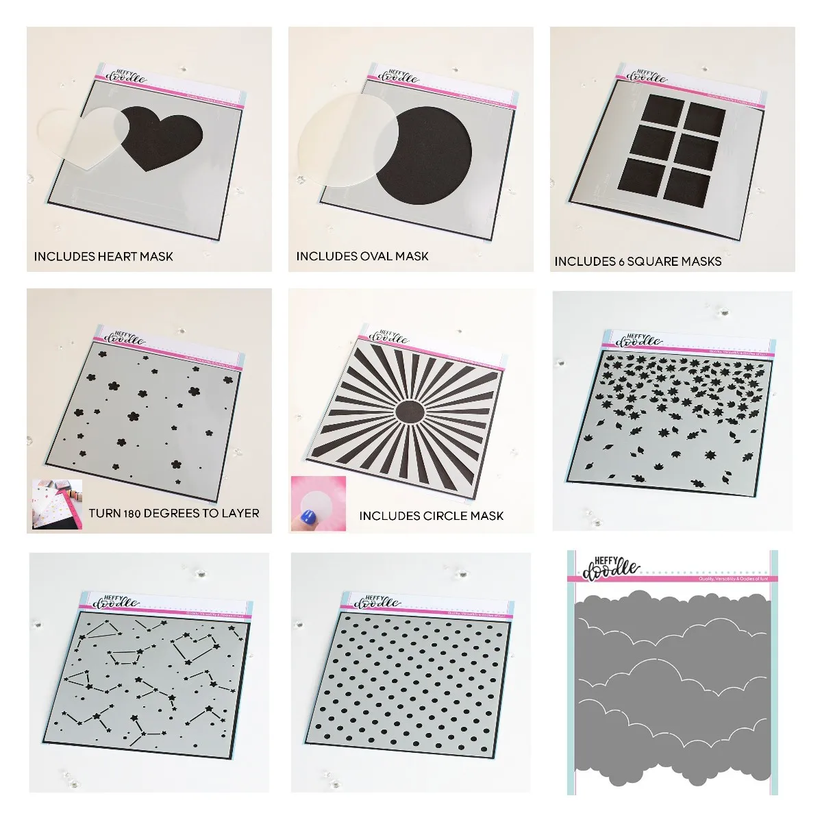 

Circle Love Square 2022 New Arrival Stencil Scrapbook Diary Decoration Embossing Template Diy Greeting Card Handmade