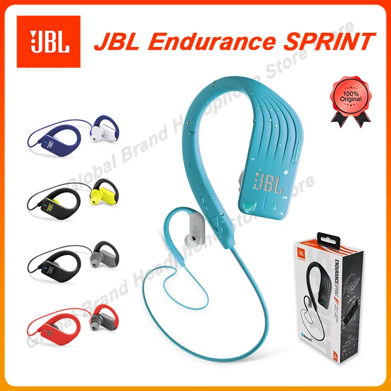 

Original JBL Endurance SPRINT Bluetooth Wireless Headphone Waterproof Sports Headset Magnetic Touch Earphone Hands Free with Mic