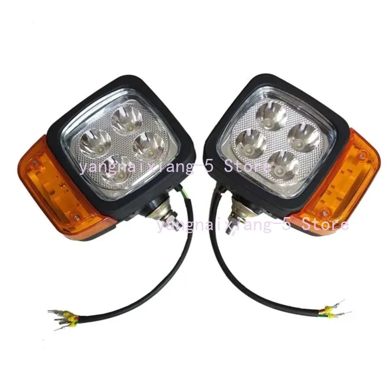 Колесный экскаватор лампа налобного фонаря с указателем поворота в сборе