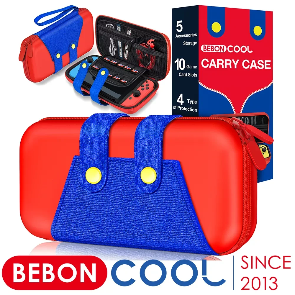 

For Nintendo Switch Storage Bag Portable Waterproof Protective Case For Nintendo Switch Console Joypad For N-Switch Accessories