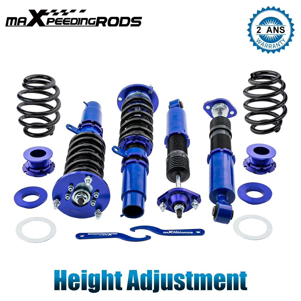 

Комплект подвески Coilover для BMW E46 3 серии 328 320, амортизационная распорка с регулируемой высотой, амортизатор