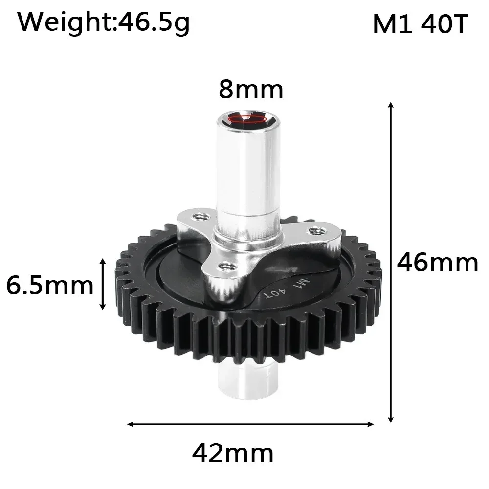 Муфта сцепления 40T M1 для автомобиля Arrma 1/8 HD 4x4