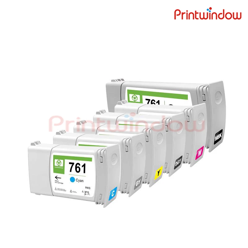 Фото Чернильный картридж 775 мл 400 мл для HP DesignJet T7100 T7200 для HP761 HP 761, высокая емкость №1