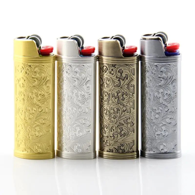 Metal Shell Case For France Bic J6 Disposable Large Lighter
