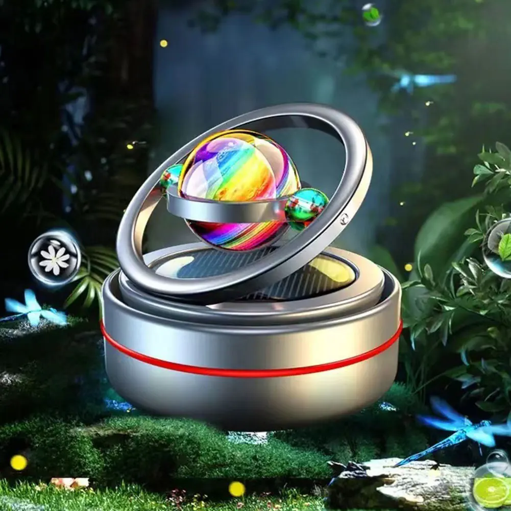 Домашний солнечный освежитель воздуха вращающаяся внутренняя курильница