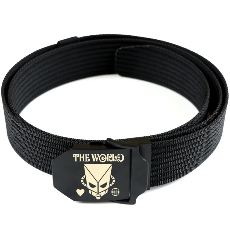 Ремень для косплея по мотивам аниме нейлоновый пояс мужчин и женщин с принтом