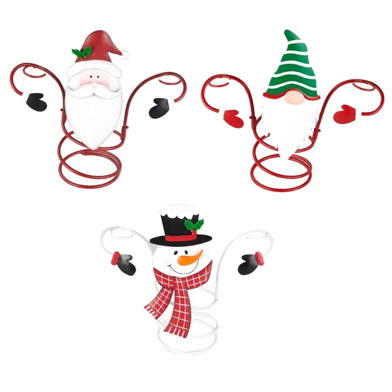 

Holiday Wine Bottle Glass Holder Desktop Decorations Home Kitchen Organizer