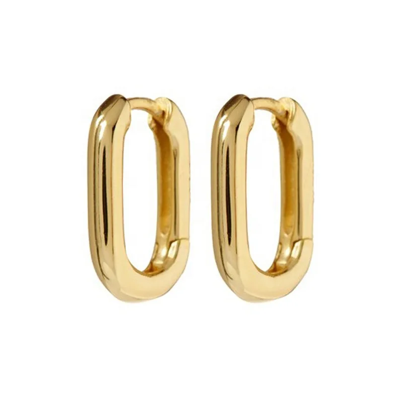 

Y2K Fashion Smooth Face Earrings, White Diamond Earrings, Female 925 Silver Lock, Simple Earline, Small Fresh Earrings, Jewelry