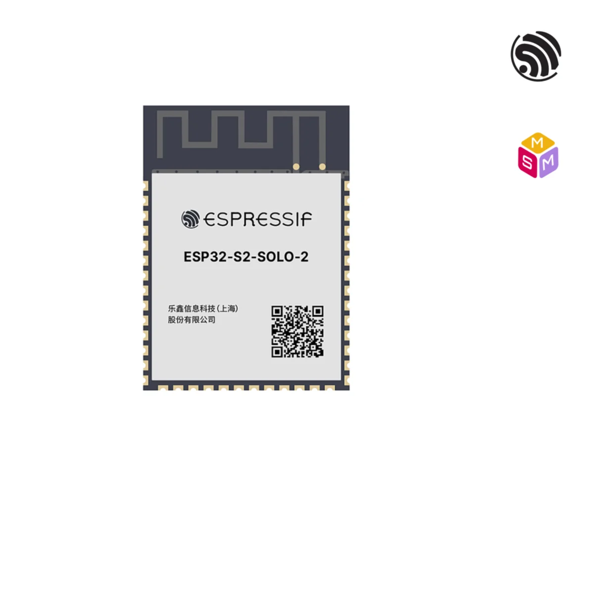 

32-bit LX7 MCU RF WiFi Module 802.11b g n 20 dBm ESP32-S2-SOLO-2-N4