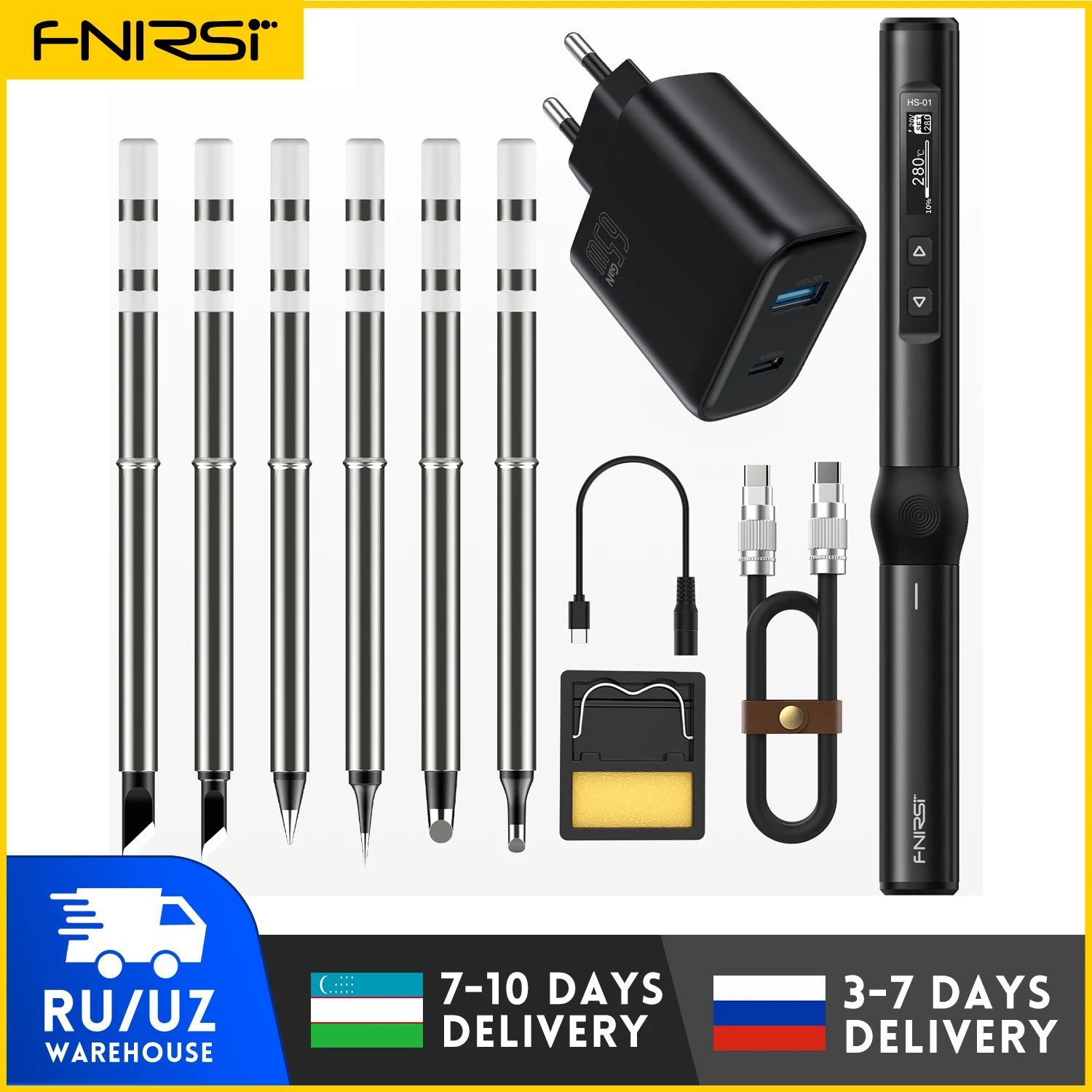 

FNIRSI HS-01 электрический паяльник