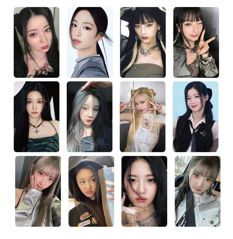 55 шт./набор карточки Idol BABYMONSTER Lomo для девочек