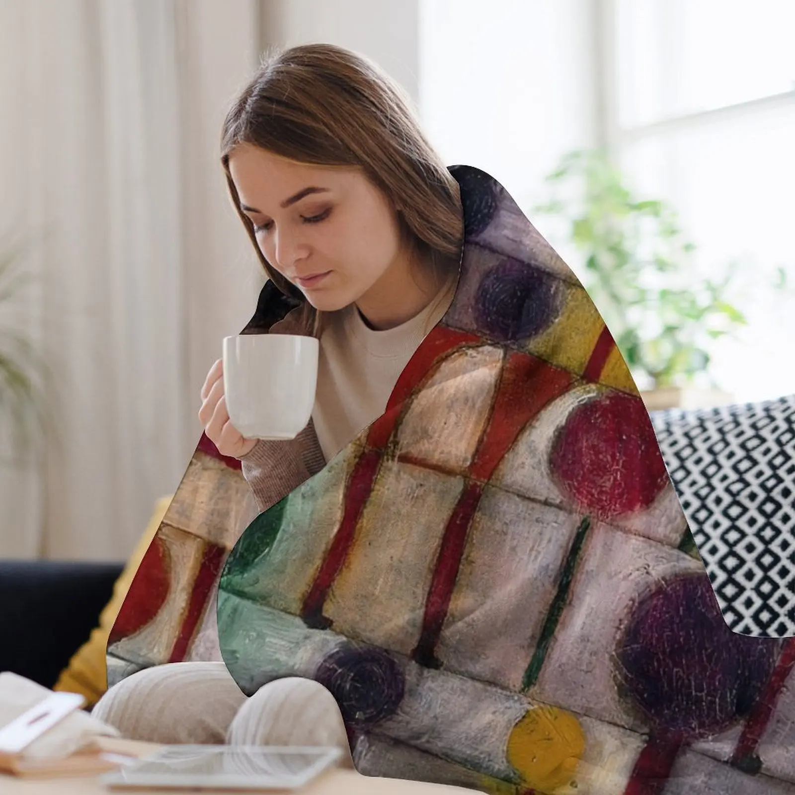 Камел (в ритме. Baumlandschaft) одеяло Paul Klee идеи подарков на день Святого Валентина