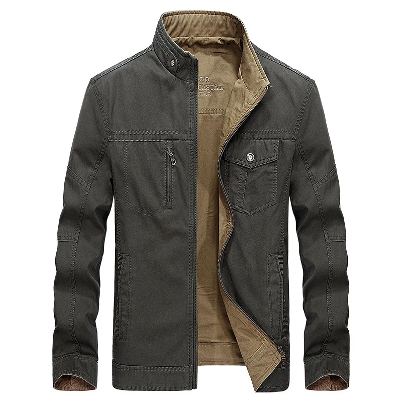

Spring Tactical Double Sided Jacket Outdoor Camping Military Jackets 2022 Men's Bigsize Bomber Coat Casual Luxury Jacket