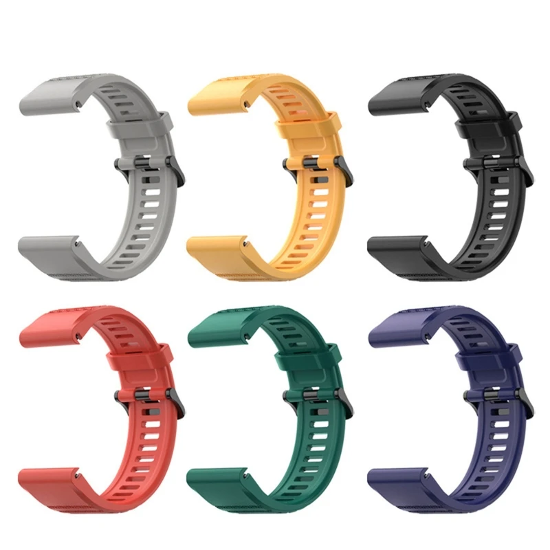 

Smartwatch Bracelet Band Protect Waterproof Silica Strap for Garmin Fenix 7 22mm DXAC