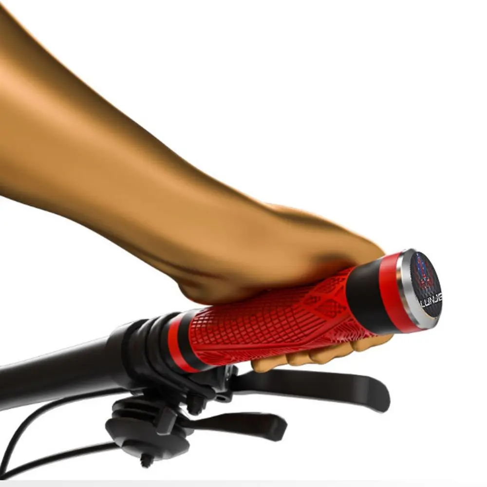 

Универсальные силиконовые Нескользящие ручки для горных велосипедов, аксессуары для велоспорта, крышка для руля велосипеда, велосипедные ...