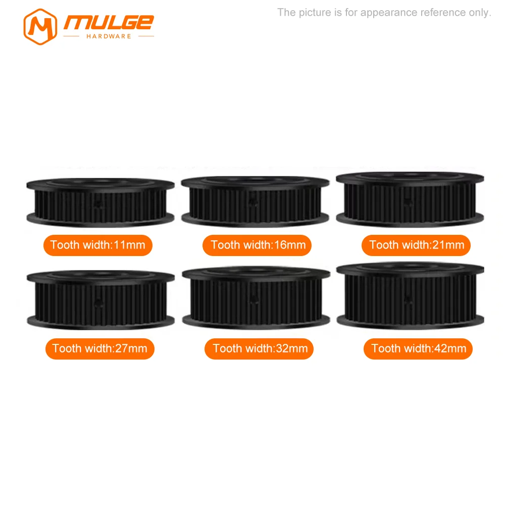 Стальной зубчатый шкив HTD5M 40T/50T