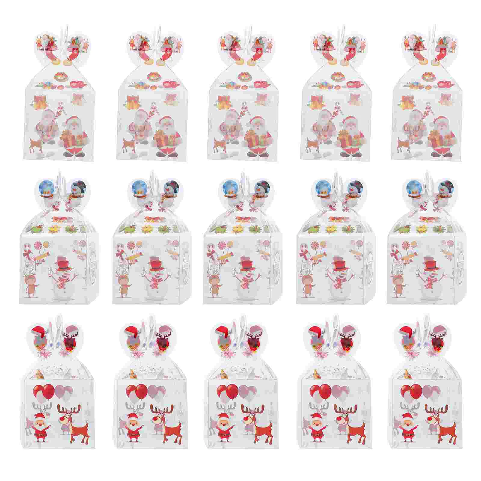 

Box Christmas Candycake Bakery Boxes Container Paper Festival Storage Wrapping Gift Out Packaging Party Take Favour Treat