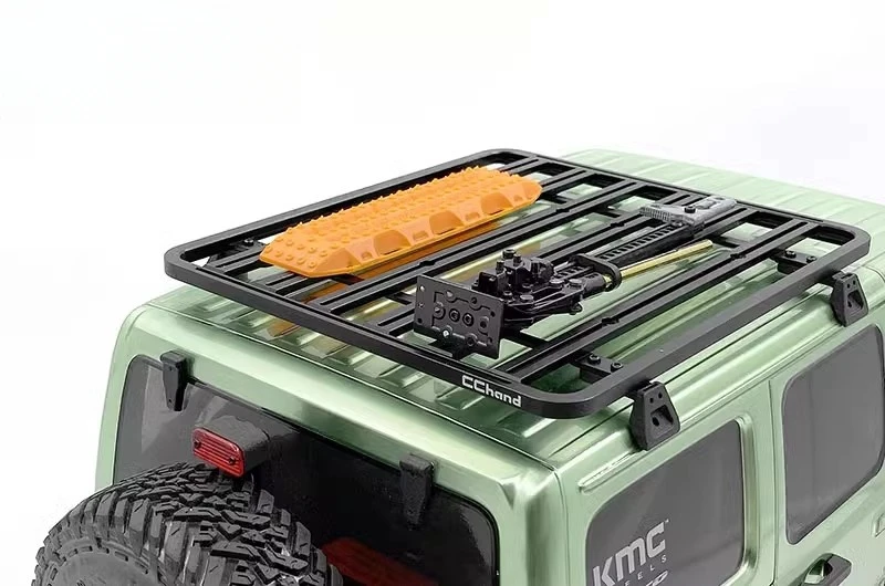 Багажная стойка. Багажник на крышу осевой AXI03003 1/10 RC автомобиль SCX10 iii Jeep JLU Wrangler 4x4