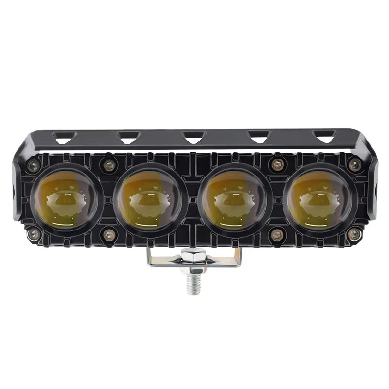 

Светодиодный Прожектор Для Мотоцикла С 4 Линзами, Мощный Дополнительный Свет Для Автомобиля, Мотоцикла, Внедорожника, Грузовика