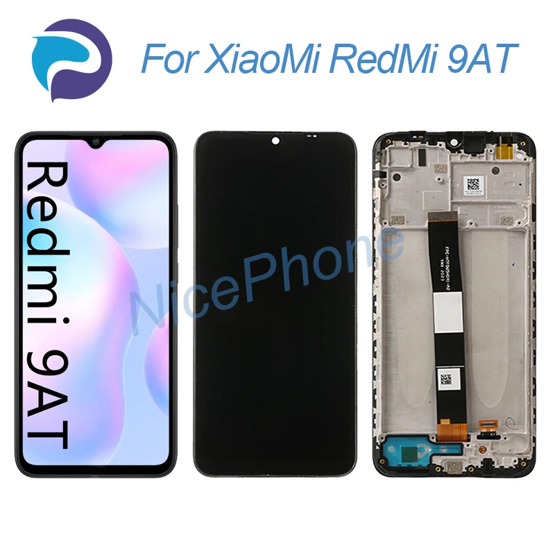 ЖК-экран для RedMi 9AT + сенсорный дигитайзер дисплей 1600*720 M2006C3LVG для RedMi 9AT ЖК-экран